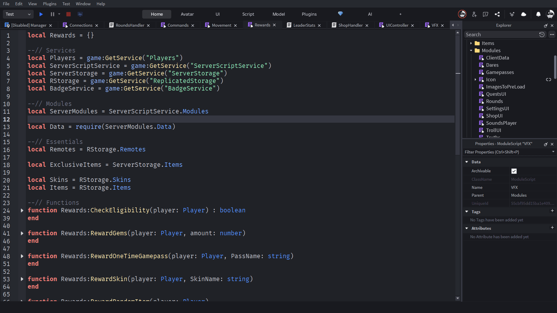Advanced Srcripter, Intermediate UI Designer
